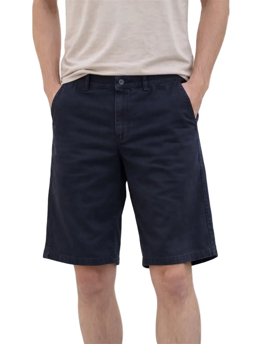 free world Black Casual flat front men’s Shorts